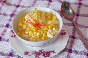Resep Sup Jagung Bola Ayam Wortel