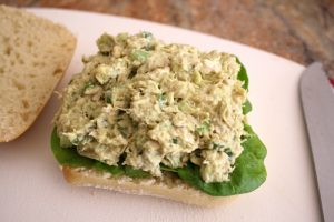 Resep Chicken Sandwich with Baby Spinach