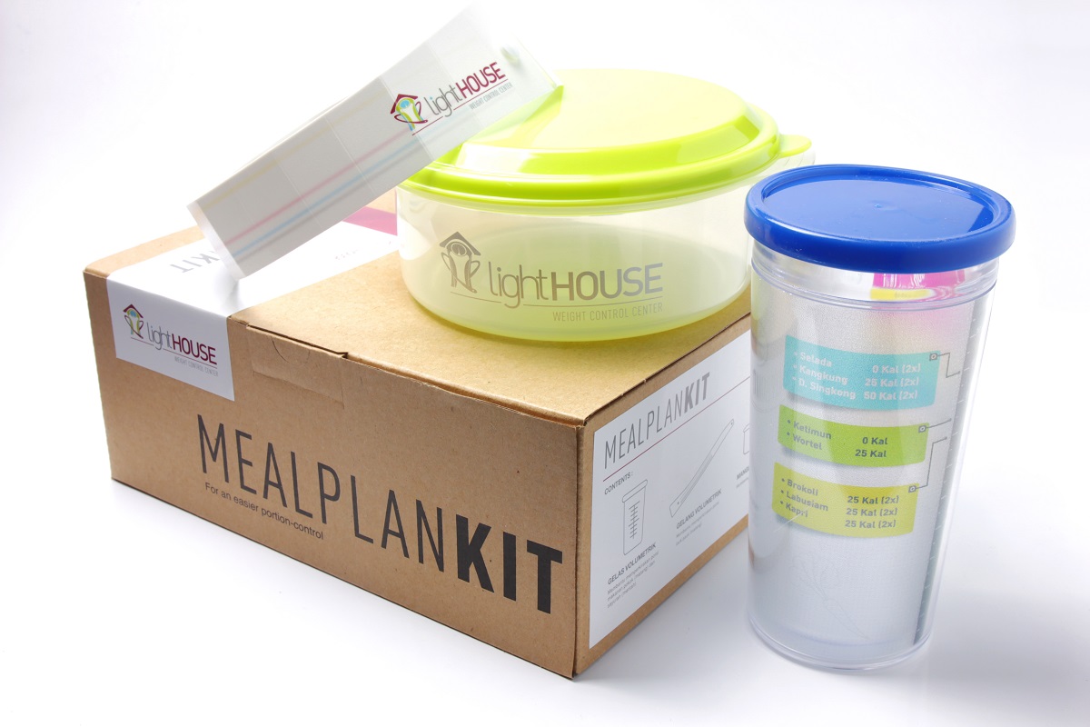 Meal Plan Kit dari lightHOUSE Bantu Kontrol Porsi Makan Dengan Mudah